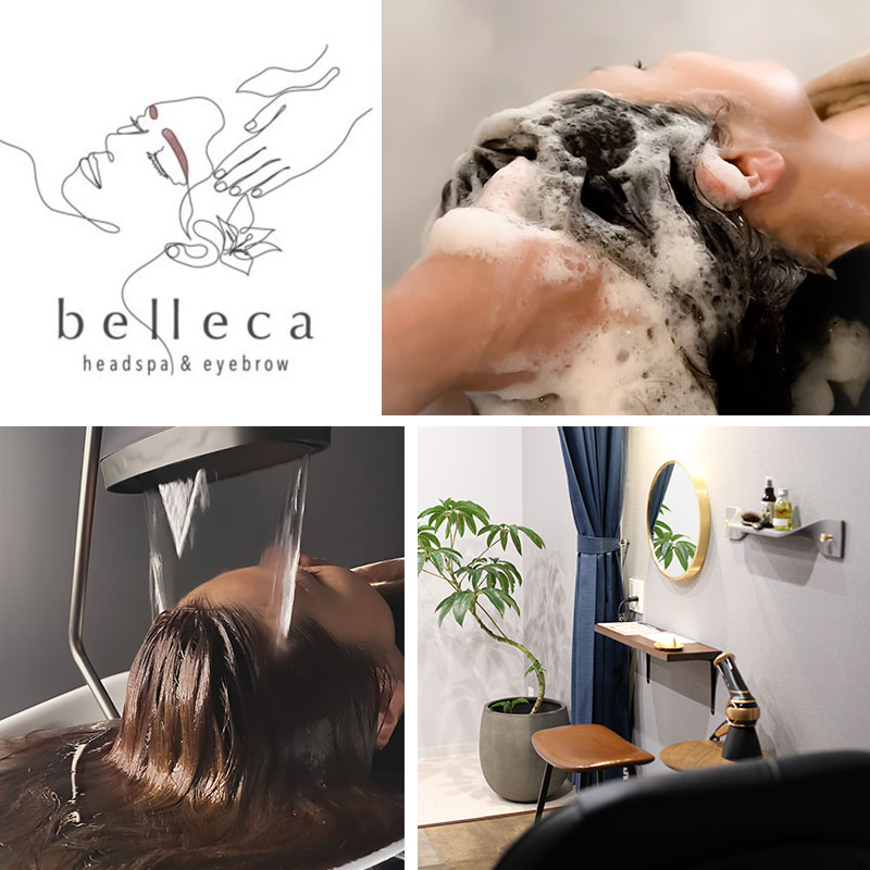 belleca headspa & eyebrow